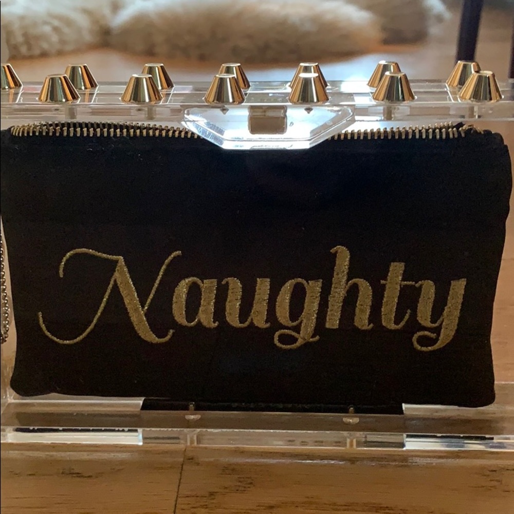 Charlotte Olympia Acrylic Clutch